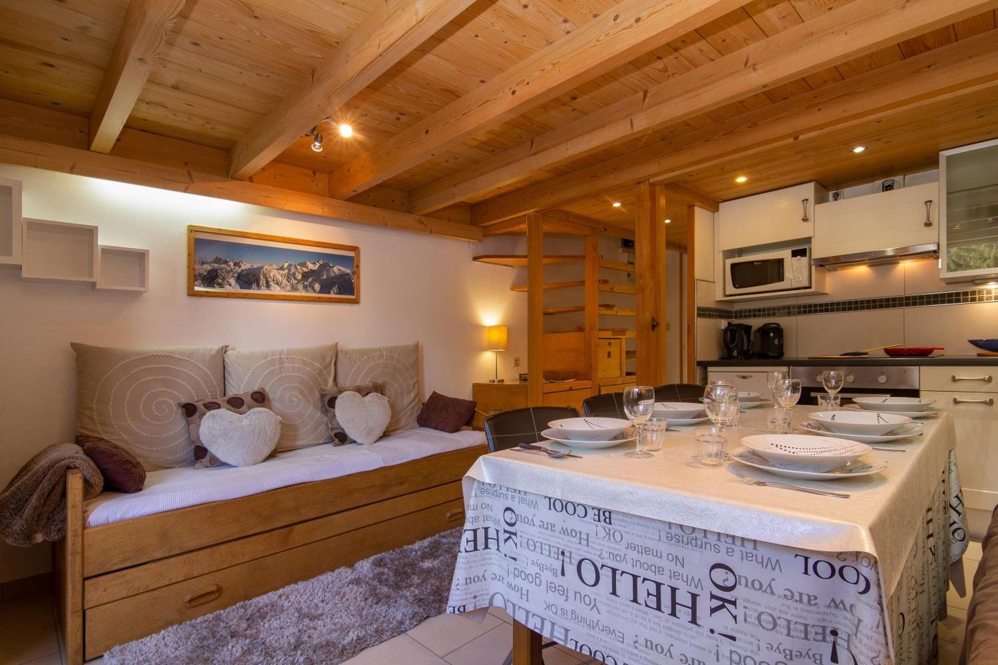 Residence Grand Roc - Campanules 125 Happy Rentals 샤모니 외부 사진